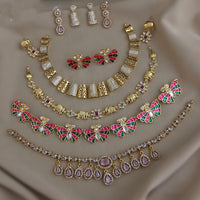 FS Collection Royal Austrian Stone Jewellery Combo Set