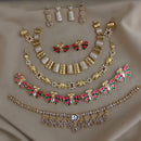 FS Collection Royal Austrian Stone Jewellery Combo Set