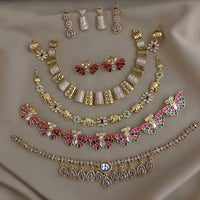 FS Collection Royal Austrian Stone Jewellery Combo Set