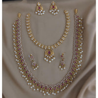FS Collection Royal Austrian Stone Jewellery Combo Set