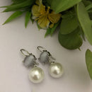 FS Collection Crystal Stone Designer Hook Earrings