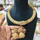 FS Collection Glamorous Pota Stone Choker Necklace Set