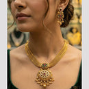 FS Collection Elegant Pota Stone And Beads Necklace Set
