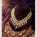 FS Collection Elegant Pota Stone And Beads Necklace Set