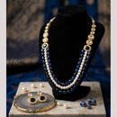 FS Collection Elegant Pota Stone And Beads Necklace Set