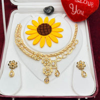 FS Collection Elegant Austrian Stone Necklace Set