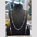 FS Collection Dazzling American Diamond And Austrian Stone Long Necklace Set