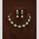 FS Collection Dazzling American Diamond Necklace Set