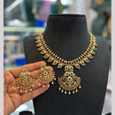 FS Collection Elegant Austrian Stone And Pearl Necklace Set