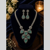 FS Collection Royal Look American Daimond And Austrian Stone Necklace Set