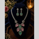FS Collection Royal Look American Daimond And Austrian Stone Necklace Set