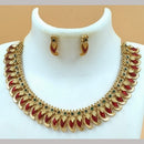FS Collection Elegant Pota Stone Necklace Set