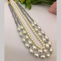 FS Collection Unique Pearl And Beaded Necklace for Traditional Wear