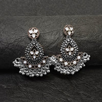 Darshana Jewels Oxidised Plated Dangler Earrings