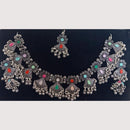 Crescent Creation Chic Sparkle Elegant Stone Necklace for Trendy Occasions