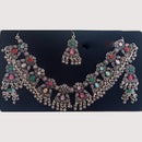 Crescent Creation Chic Sparkle Elegant Stone Necklace for Trendy Occasions