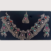 Crescent Creation Chic Sparkle Elegant Stone Necklace for Trendy Occasions