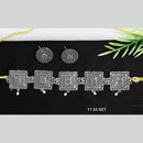 Mahavir Oxidised Plated Necklace Set