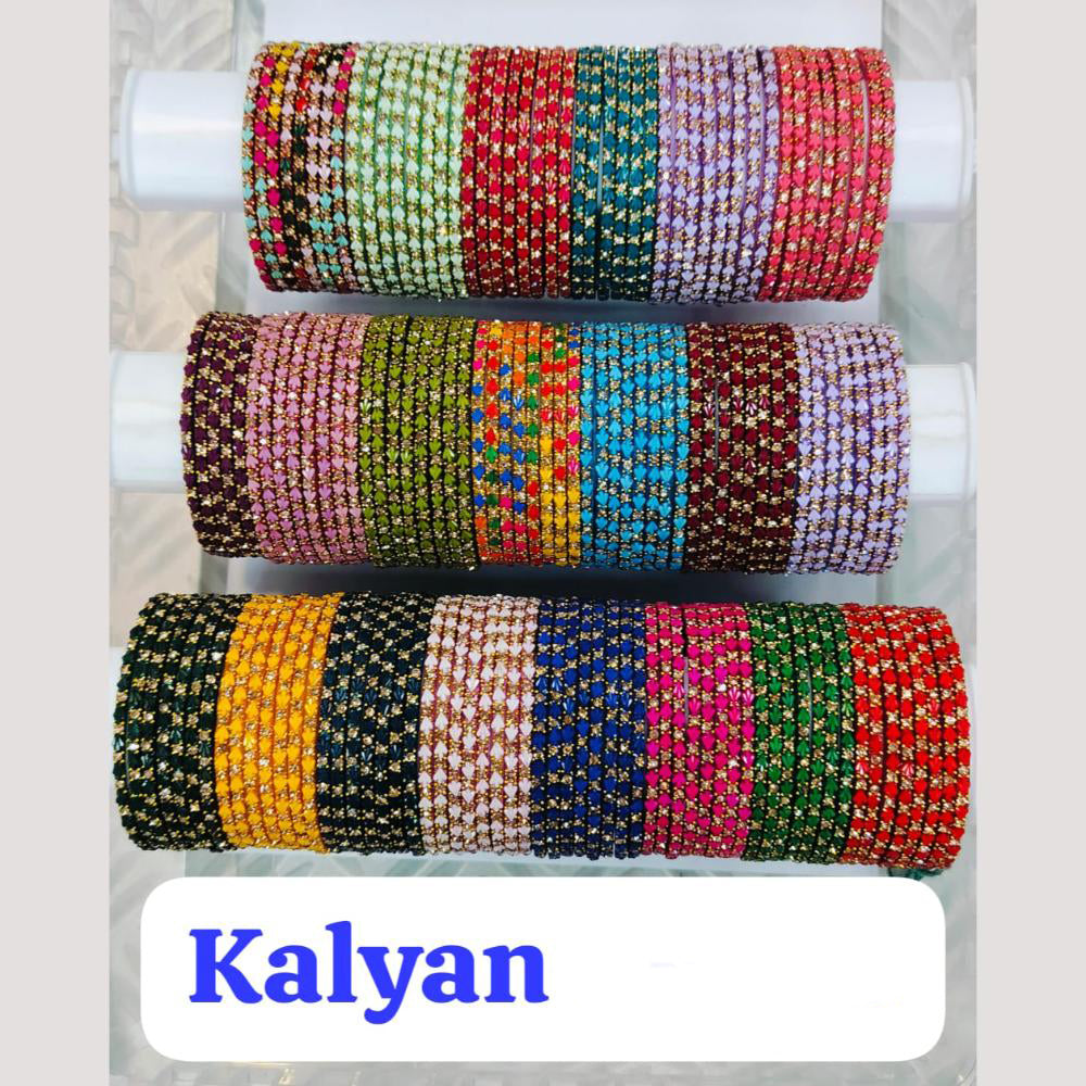 Chitra Bangles Multi Color Bangle (12 Piece In One Box)