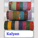 Chitra Bangles Multi Color Bangle (12 Piece In One Box)