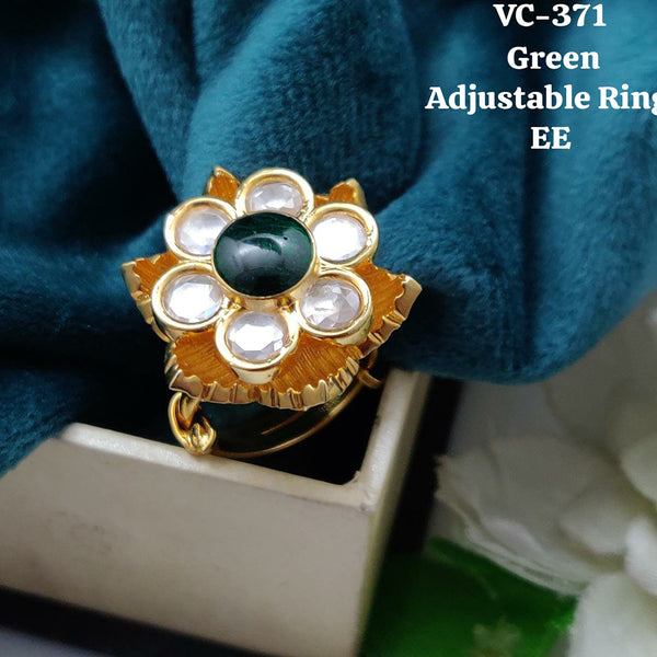 Thara Kundan Ring - Rajatamaya - Online Jewelry Store