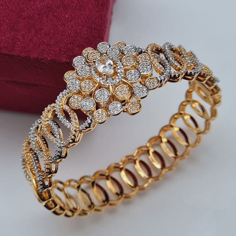 Vivah Creation 2 Tone Plated AD Kada