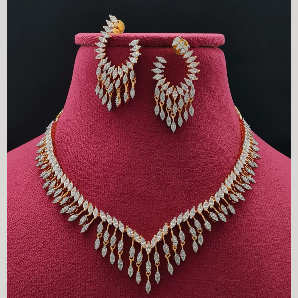Vivah Creations Austrian Stone Necklace Set