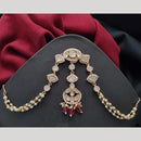 Vivah Creation Polki Kundan And Pearl Damini Maang Tikka