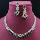 Vivah Creations Premium American Diamond Designer Necklace Set