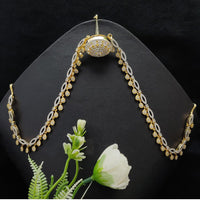 Vivah Creations Graceful American Daimond Damini Maangtikka