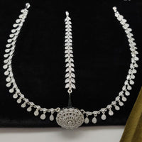 Vivah Creations Graceful American Daimond Damini Maangtikka