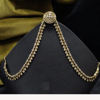 Vivah Creations Graceful American Daimond Damini Maangtikka