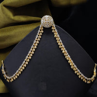 Vivah Creations Graceful American Daimond Damini Maangtikka