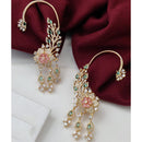 Vivah Creations Glamorous Stylish American Diamond Ear Cuff Earrings