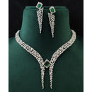 Vivah Creations Glamorous Stylish American Diamond Ear Cuff Earrings