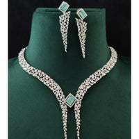 Vivah Creations Glamorous Stylish American Diamond Ear Cuff Earrings