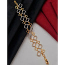 Vivha Creations Luxury American Diamond Designer Adjustable Bracelet