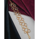 Vivha Creations Luxury American Diamond Designer Adjustable Bracelet