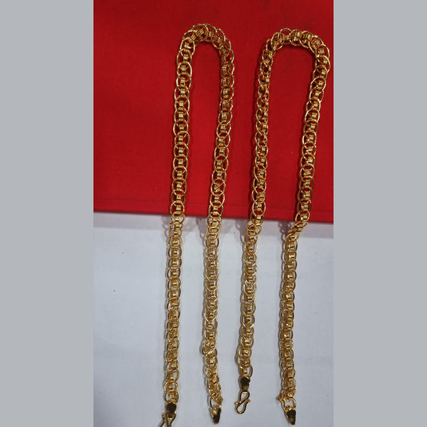 Pooja Jewellery Gold Plated Chain