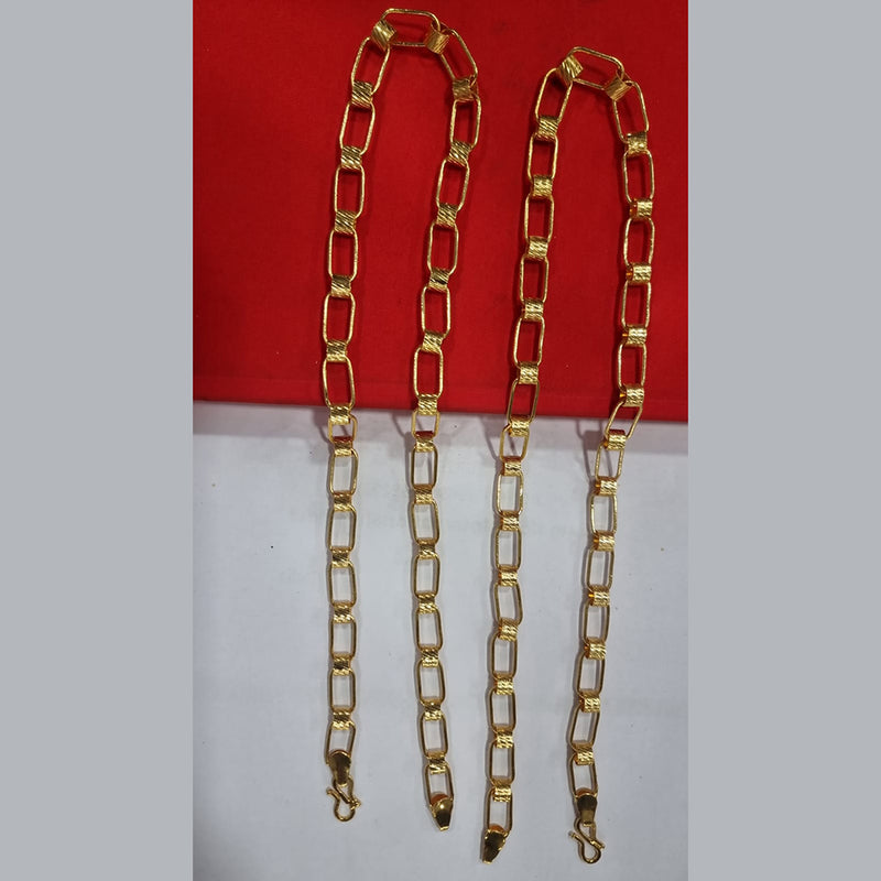 Pooja Jewellery Gold Plated Chain