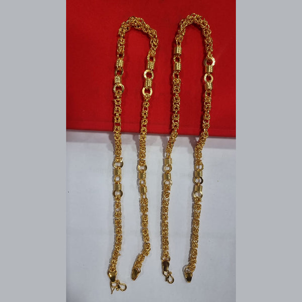 Pooja Jewellery Gold Plated Chain