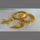 Ravechi Art Gold Plated Bangles Set