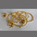 Ravechi Art Gold Plated Bangles Set