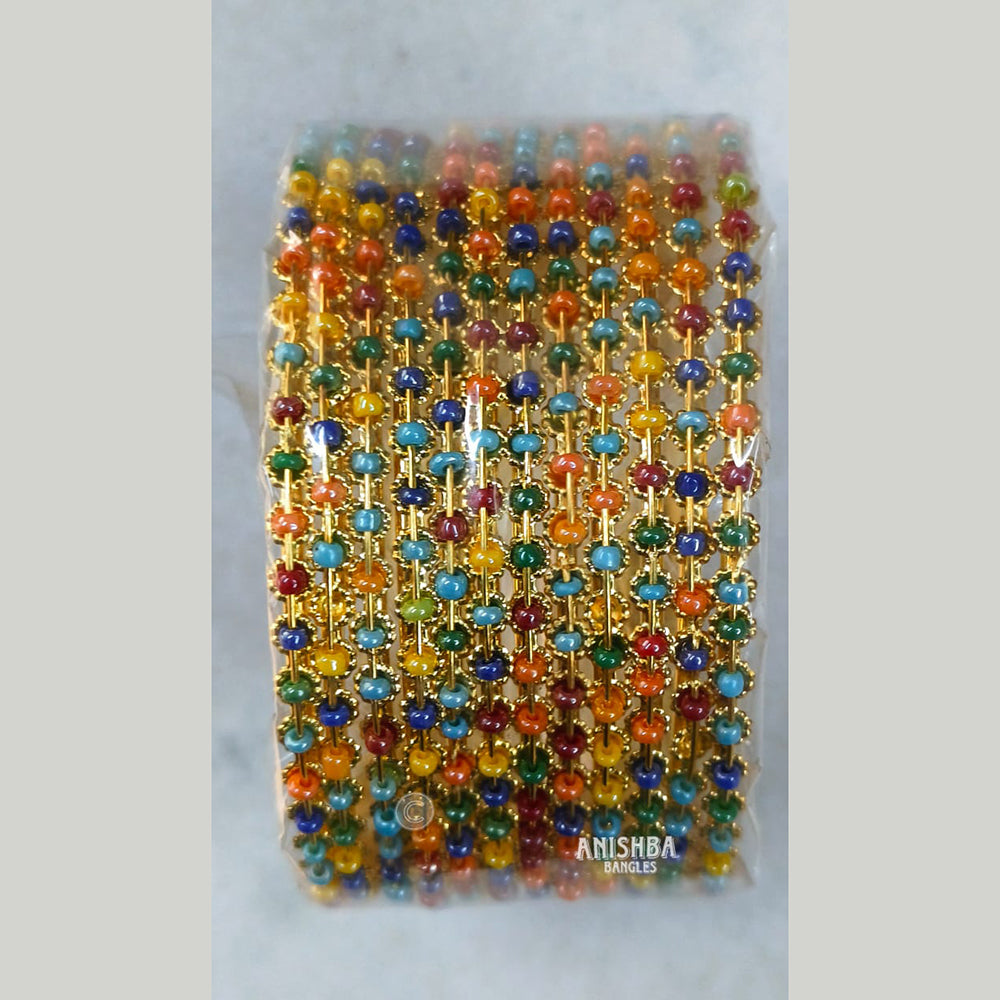 Ravechi Art Gold Plated Bangles Set