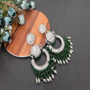 Akruti Collection Silver Plated Dangler Earrings