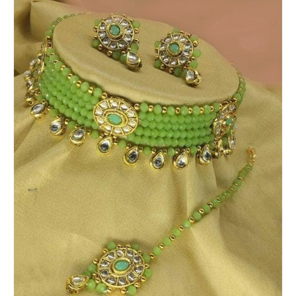 Akruti Collection Choker Necklace Set