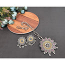 Akruti Collection 2Tone Plated Long Necklace Set