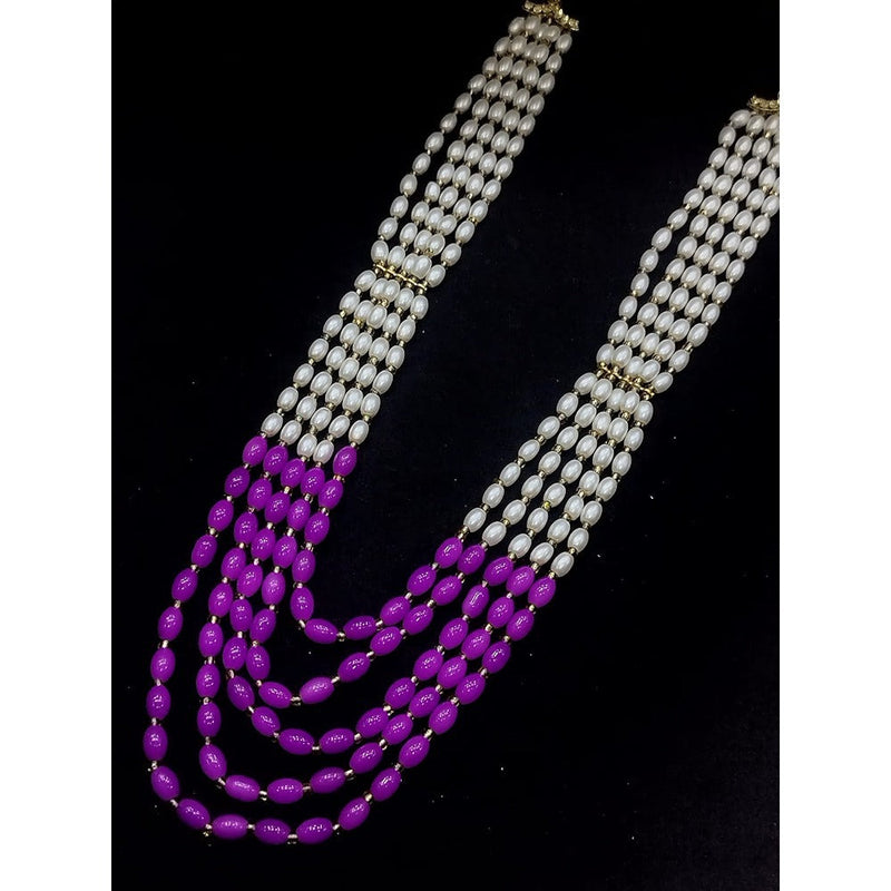 Akruti Collection Pearl Long Necklace