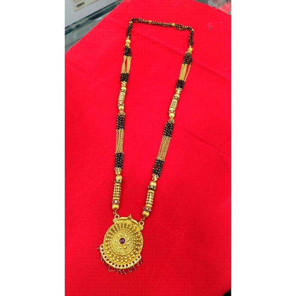 Akruti Collection Gold Plated Mangalsutra