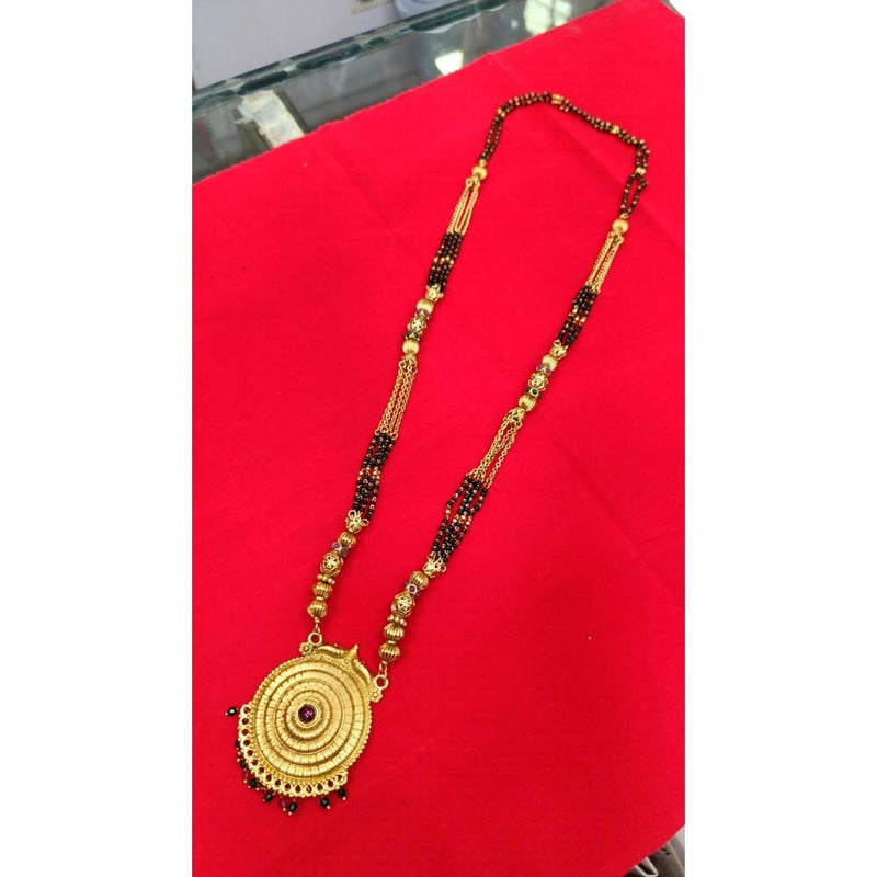 Akruti Collection Gold Plated Mangalsutra